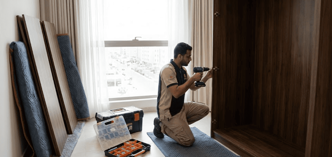 خدمات فك وتركيب الأثاث