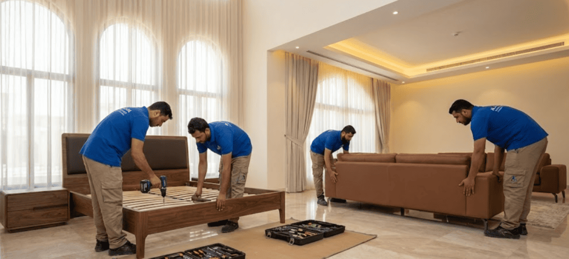 فك وتركيب أثاث مودرن 6