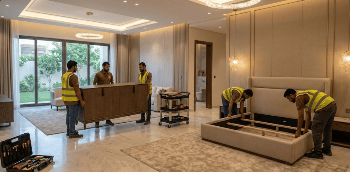 فك وتركيب أثاث مودرن 7